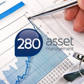 logotipo assessoria financeira 280 asset management