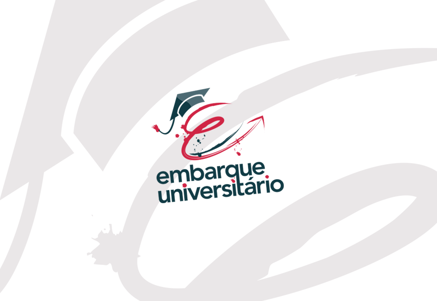 Logotipo embarque universitÃ¡rio rio de janeiro